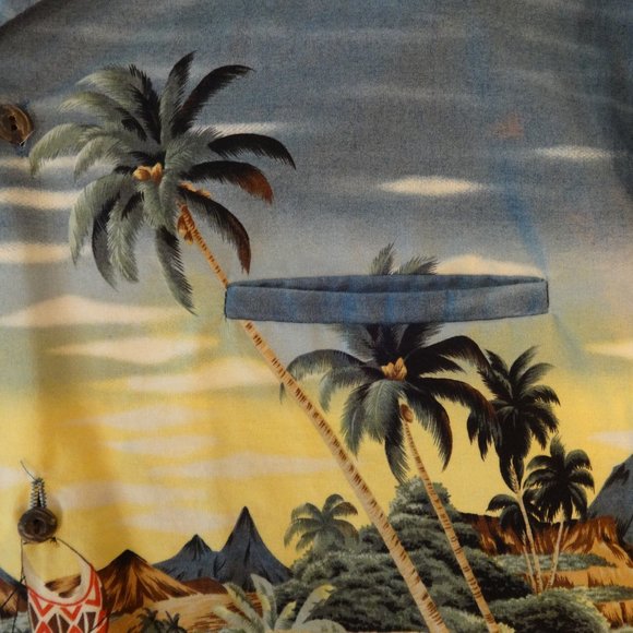 Royal Creations Vintage Hawaiian Shirt, Large - Picture 6 of 8